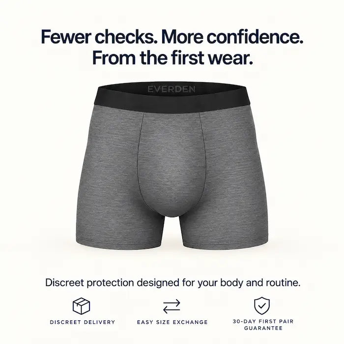 Everden Absorbent Boxer Briefs