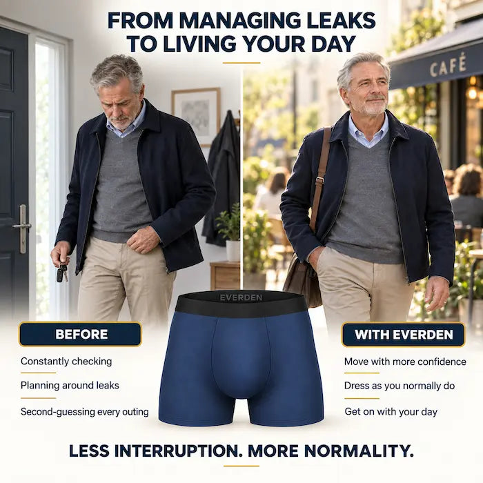 Everden Absorbent Boxer Briefs