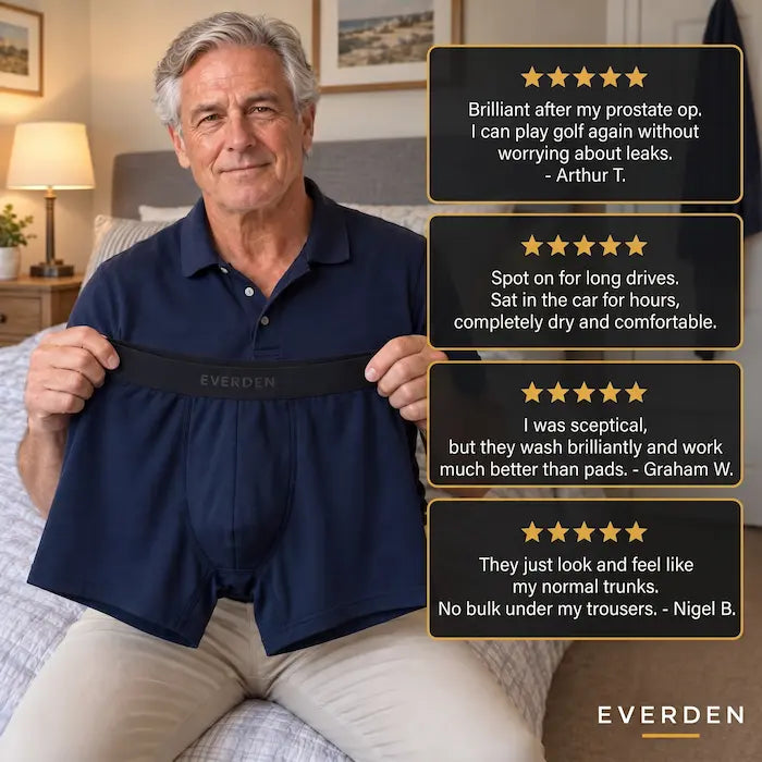 Everden Absorbent Boxer Briefs