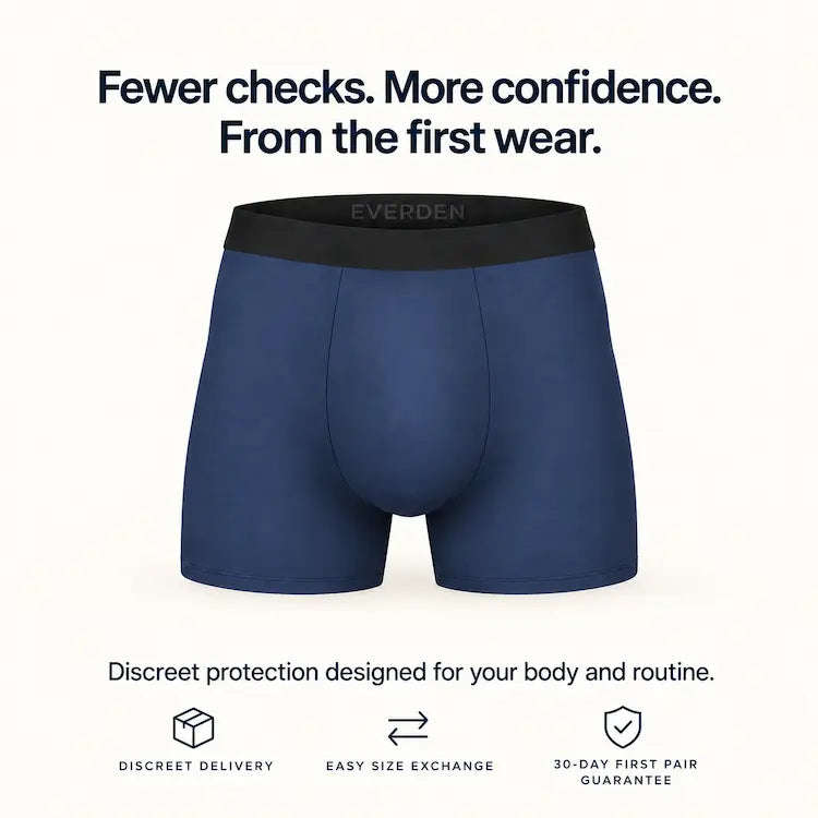 Everden Absorbent Boxer Briefs